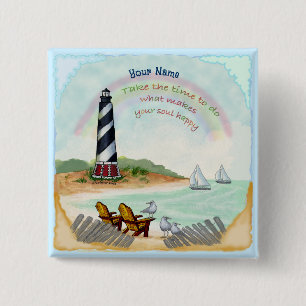 Destiny Lighthouse 15 Cm Square Badge