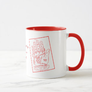 Destiny-Palmistry Hand Print Mug