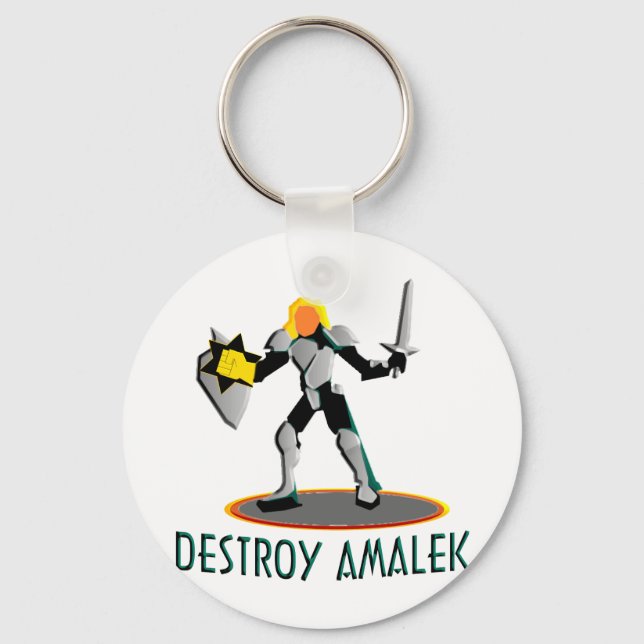 Destroy Amalek Key Ring (Front)