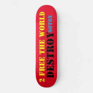 DESTROY SATAN Skateboard