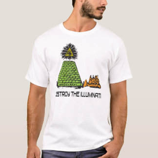 Destroy The Illuminati - Bulldozer T-shirt