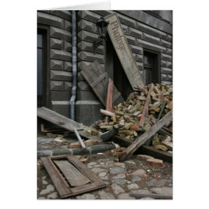 Destroyed photostudio