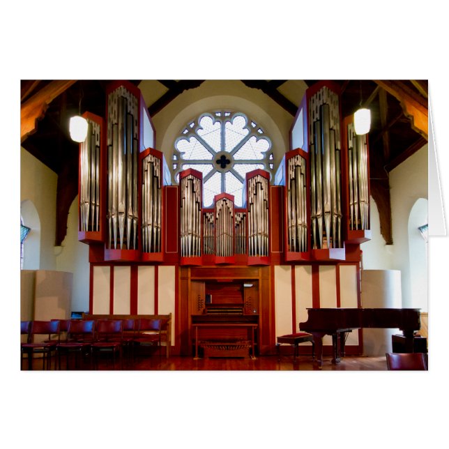 Destroyed pipe organ, Merivale, Christchurch (Front Horizontal)