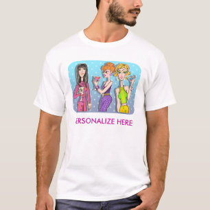 Destroyed Tees - Three Martini Divas