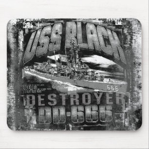 Destroyer Black Mouse Pad Mousepad