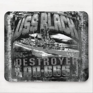 Destroyer Black Mouse Pad Mousepad