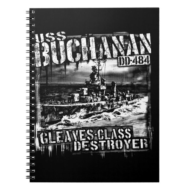 Destroyer Buchanan Notebook (Front)