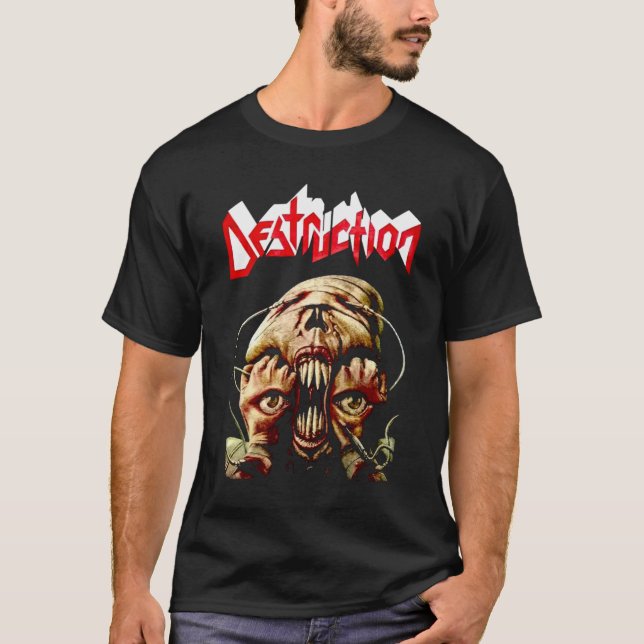 destruction band jj2  destruction   trending tshir T-Shirt (Front)