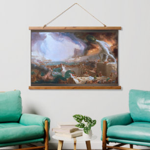Destruction from The Course of Empire Hanging Tapestry