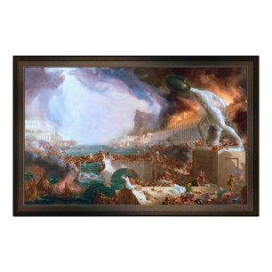 Destruction from The Course of Empire Photo Print
