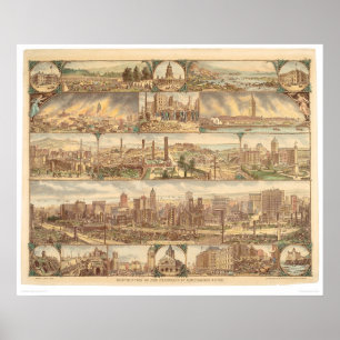 Destruction of San Francisco (0508A) Poster