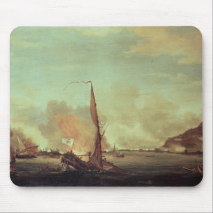 Destruction of the floating batteries at mouse pad