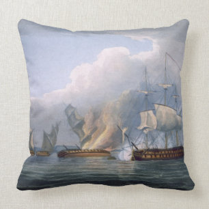 Destruction of the French Frigates L'Arianne & L'A Cushion