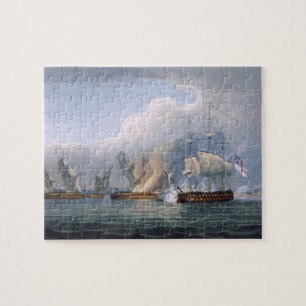 Destruction of the French Frigates L'Arianne & L'A Jigsaw Puzzle