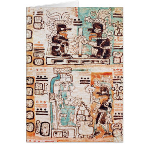 Detail from a Mayan codex