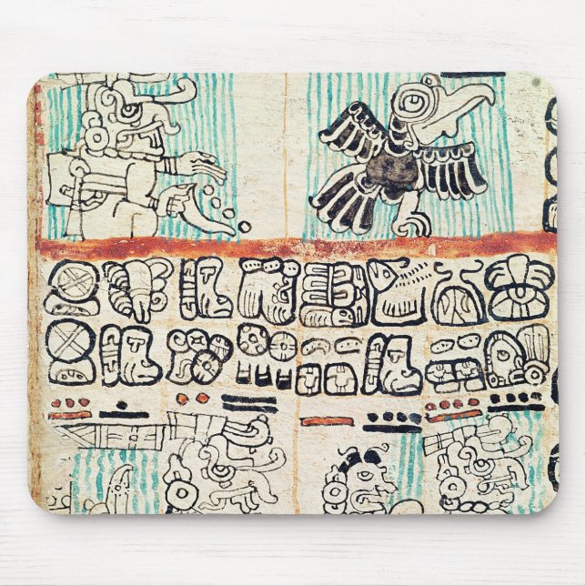 Detail from a Mayan codex Mouse Pad (Front)