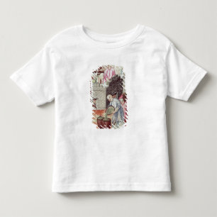 Detail from a vase depicting drying tea toddler T-Shirt