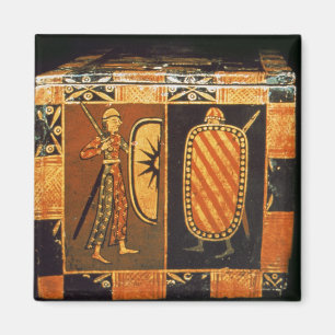 Detail from a wedding chest magnet