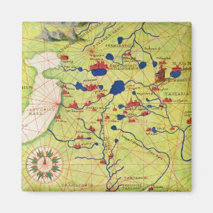 Detail from Europe and Central Asia Magnet
