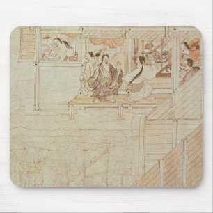 Detail from Shigisan Engi Emaki, Kamakura Period Mouse Pad