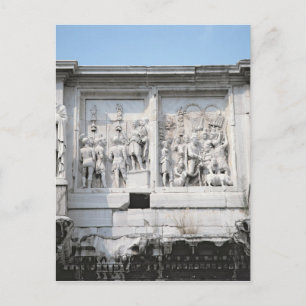 Detail from the Arch of Constantine Postcard