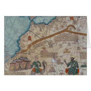 Detail from the Catalan Atlas, 1375