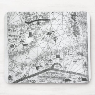 Detail from the Catalan Atlas, 1375 Mouse Pad