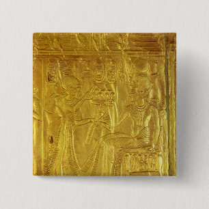 Detail from the Golden Shrine 15 Cm Square Badge