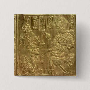 Detail from the Golden Shrine 15 Cm Square Badge