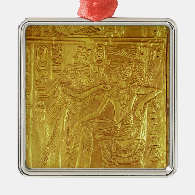 Detail from the Golden shrine Metal Ornament (Front)