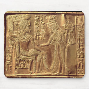 Detail from the Golden Shrine of Tutankhamun Mouse Pad