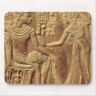 Detail from the Golden Shrine of Tutankhamun Mouse Pad