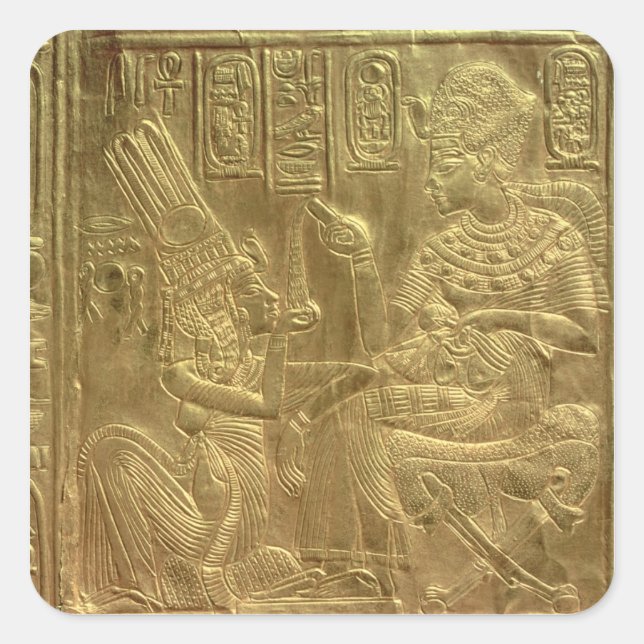 Detail from the Golden Shrine Square Sticker (Front)