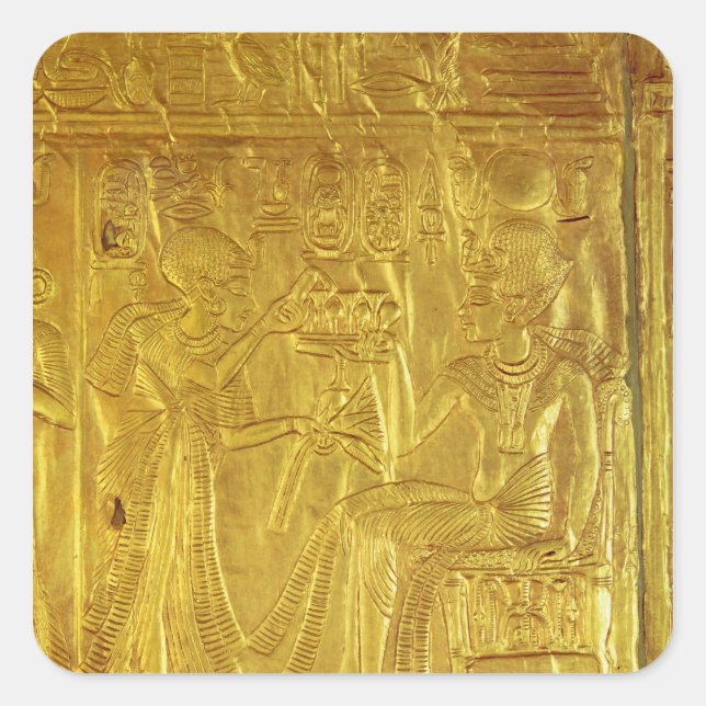 Detail from the Golden Shrine Square Sticker (Front)
