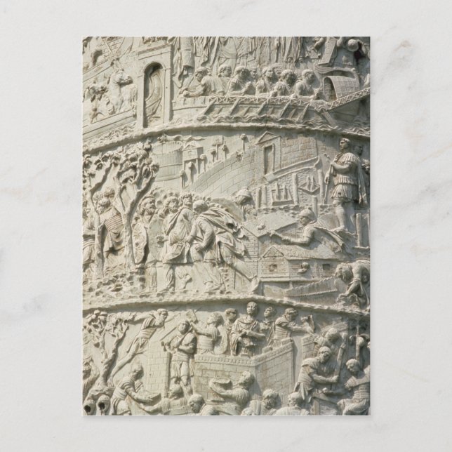 Detail from Trajan's Column Postcard (Front)