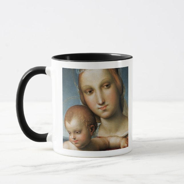 Detail from <Virgin and Child> Attributed to Rapha Mug (Left)