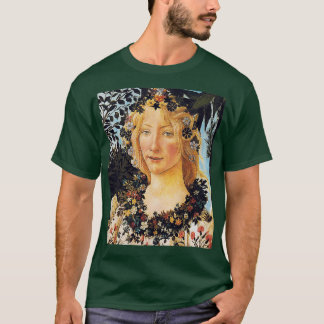 detail head of flora T-Shirt
