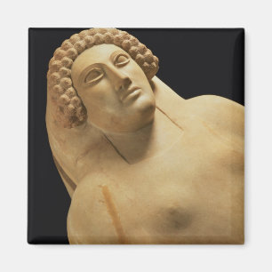 Detail of a female sarcophagus from Cadiz, 5th-4th Magnet