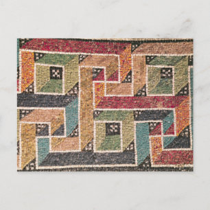Detail of a frieze from the vault postcard