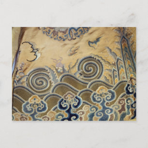 Detail of a funerary robe, Qing Dynasty Postcard