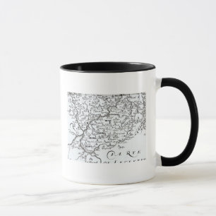Detail of a map of the county of mug