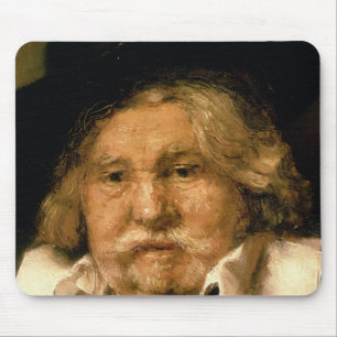 Detail of a Portrait of an old man, 1667 Mouse Pad