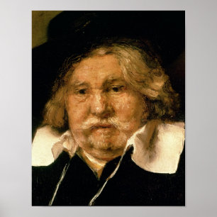 Detail of a Portrait of an old man, 1667 Poster