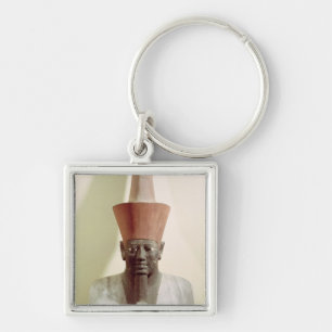 Detail of a statue of Mentuhotep II Key Ring
