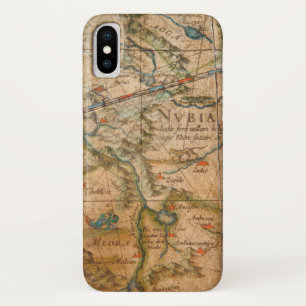 Detail of Africa from a Globe iPhone X Case