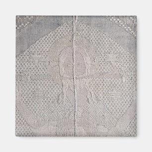 Detail of an altarcloth with Christ of Magnet