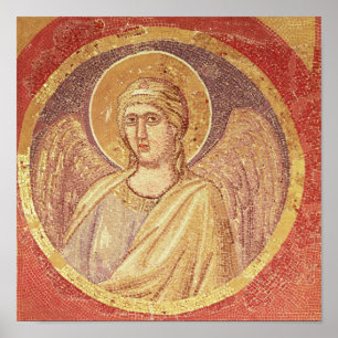 Detail of an angel from the Navicella Poster
