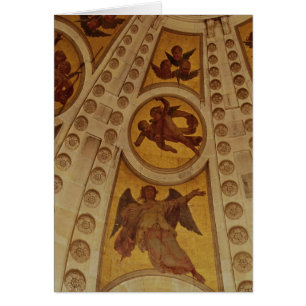 Detail of angels from the dome, built 1635-42
