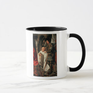 Detail of Canon Joris van der Paele Mug