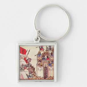 Detail of Cantiga 28 Key Ring